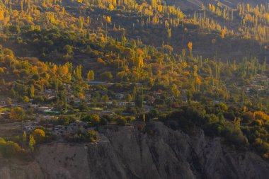 Pakistan Hunza 'da sonbahar sezonu