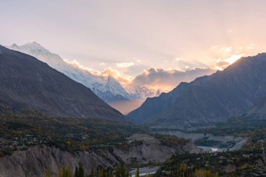 Hunza Vadisinin sonbahar sezonu