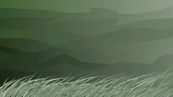 Grüne Blatt Muster Hintergrund — Stockvektor