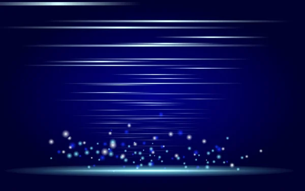 Абстрактный Синий Фон Звездами — стоковый вектор