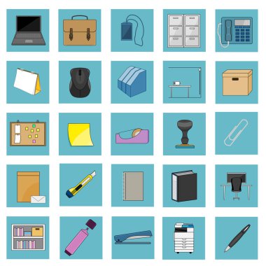 Ofis simgeleri ayarlandı