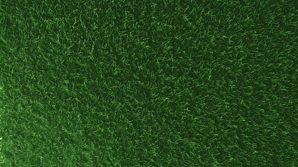 3D緑の草原 — ストック写真