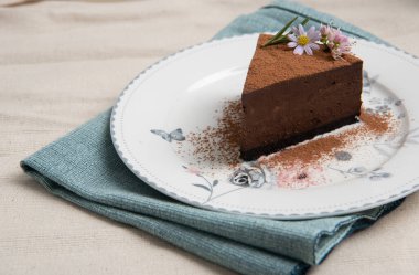 Tatlı tatlı yiyecekler beyazı izole eder.