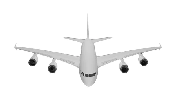3D飞机模型说明隔离为您的广告 — 图库照片