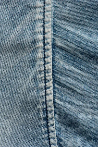 Detail Van Denim Jean Stof Textuur — Stockfoto