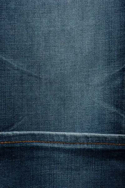 デニム ジーン ファブリックの質の細部 — ストック写真