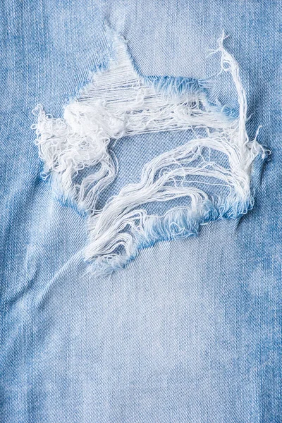 Detalhe Textura Tecido Jeans Jeans — Fotografia de Stock