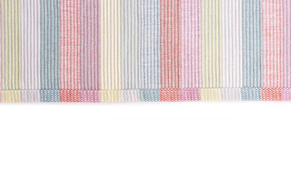 Tęczowa Kolorowa Faktura Tkaniny — Zdjęcie stockowe