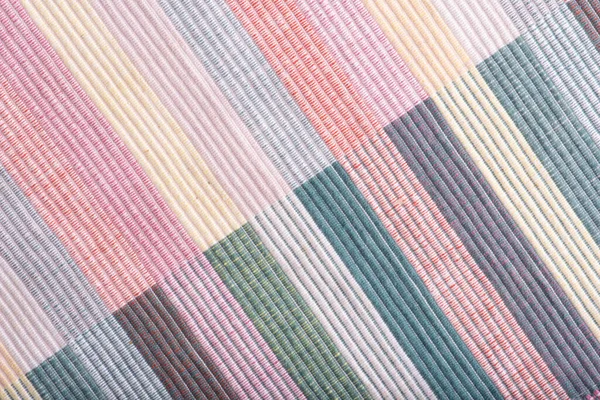 Textura Tecido Colorido Arco Íris — Fotografia de Stock