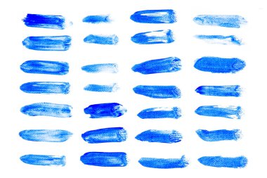 suluboya ve akrilik fırça darbesi izole