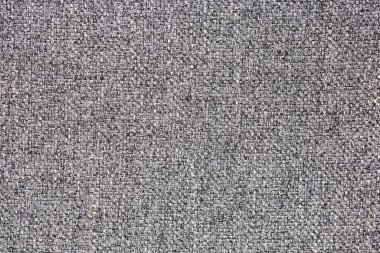 Gri renkli kumaş dokusunun yüksek çözünürlüklü fotoğrafı
