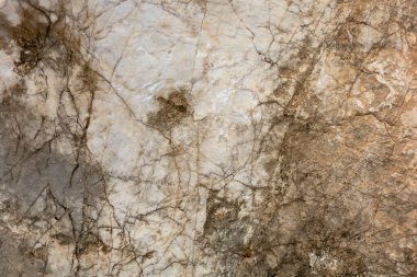 Bahçedeki ağır kaya dekorasyonunun yüzey dokusu