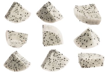 Tayland meyvesinin yüksek çözünürlüklü fotoğrafı, ejderha meyvesi, odaklanma tekniğiyle çekilmiş..