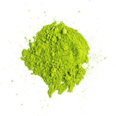 Kibrit tozu beyaz, yüksek kaliteli görüntüde izole edilir.