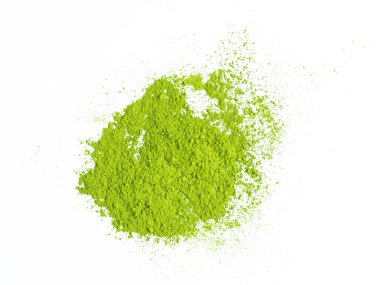 Kibrit tozu beyaz, yüksek kaliteli görüntüde izole edilir.