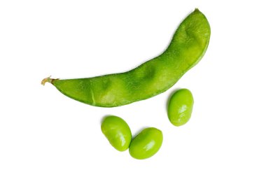 Japon bezelyelerinin yüksek çözünürlüklü fotoğrafı istiflenmiş odak tekniği kullanılarak çekildi..