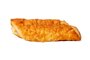 Ekmek ve peynir rulosunun yüksek çözünürlüklü fotoğrafı.