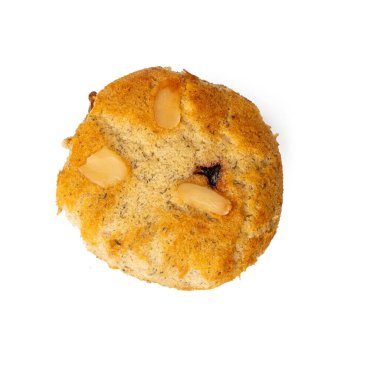 Yüksek çözünürlüklü muzlu kek fotoğrafı ve odaklanma tekniği..