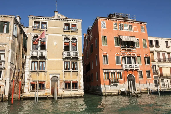Épületek Grand Canal Velence Olaszország — Stock Fotó