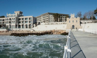 Oteller Villa Chinka ve Astor Garden, Saints Constantine ve Helena, Varna, Bulgaristan.