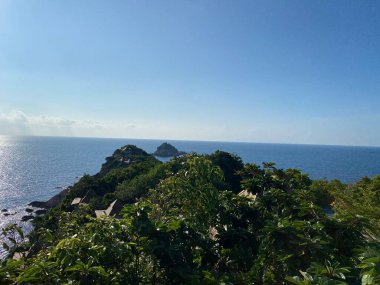 Yazın Tayland Körfezi 'ndeki Koh Samui adası.