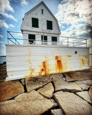 Rockland, Maine, ABD 'deki Rockland Breakwater Deniz Feneri