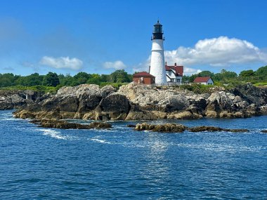 Maine, Elizabeth Burnu 'ndaki Portland Baş Deniz Feneri.