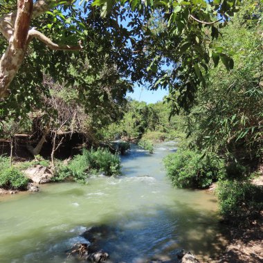 Kamboçya 'daki Kho Khon adasında, Mekong Nehri' ndeki 3000 adanın bir parçası.