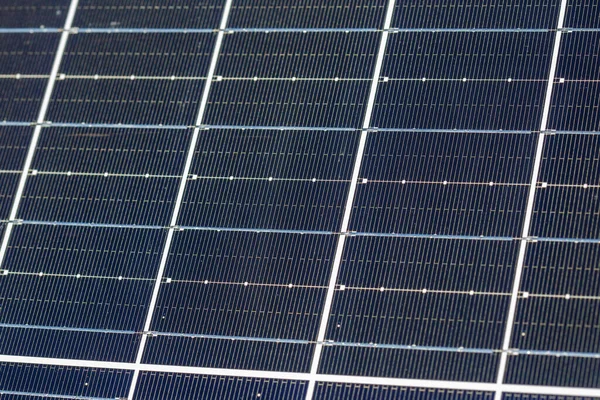 Close Photo Solar Panel — Stock Photo, Image