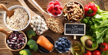 Cholesterol lowering food products. Diet increasing levels of high-density lipoprotein.