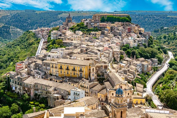 ヴァル シチリア島南部 イタリアのラグーザの眺め — ストック写真