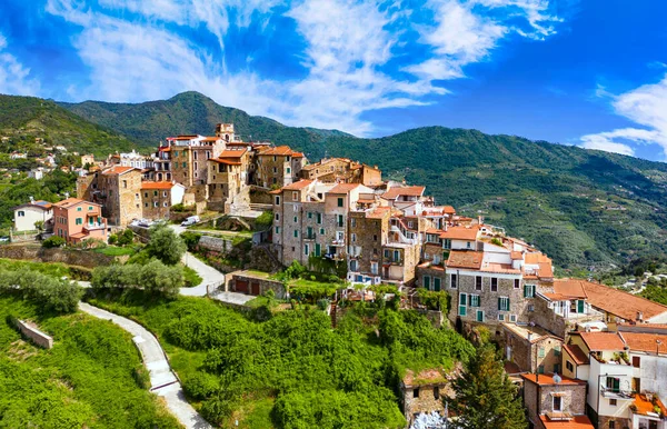 View Perinaldo Province Imperia Liguria Italy — Stock Photo, Image
