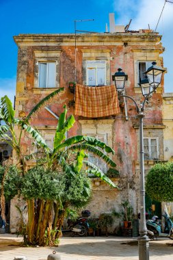 İtalya, Sicilya 'nın güneyindeki Val di Noto' da Syracuse mimarisi