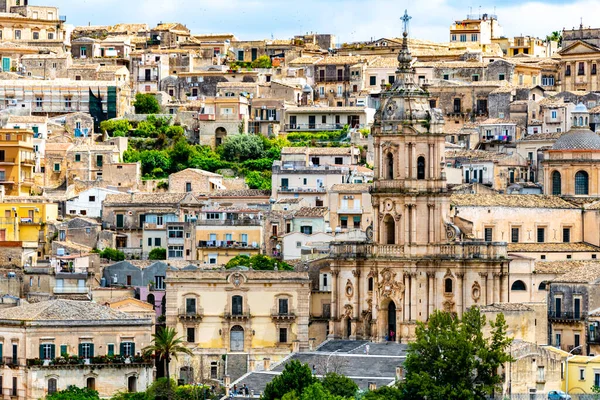 Архитектура Модики Валь Ното Южная Сицилия Италия — стоковое фото