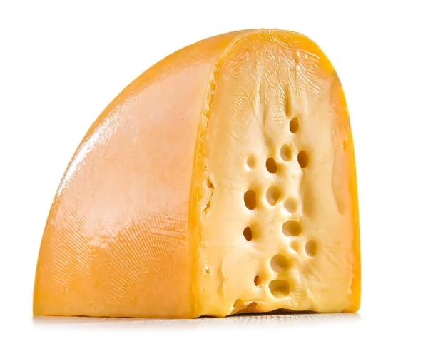 Желтый Сыр Средней Твердости Классифицированный Швейцарский Альпийский Сыр — стоковое фото