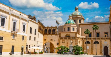 Mazara del Vallo 'daki Katedral Trapani, Sicilya, İtalya