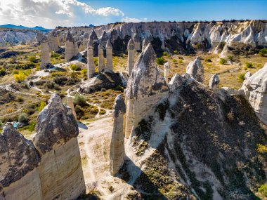 Goreme Tarih Parkındaki Aşk Vadisi, Kapadokya, Türkiye.