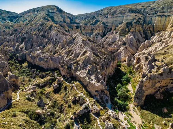 View Zelve Valley Cappadocia Turkey Unesco World Heritage Site — Stock Photo, Image