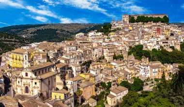 Ragusa 'nın mimarisi Val di Noto, Güney Sicilya, İtalya