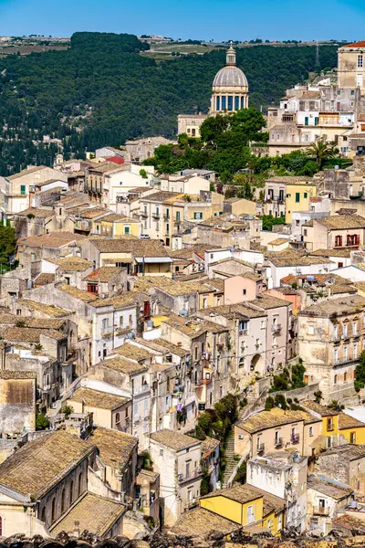 意大利西西里南部Val Noto的Ragusa建筑 — 图库照片