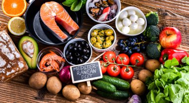 Akdeniz diyetini temsil eden gıda ürünleri genel sağlık durumunu iyileştirebilir
