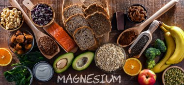 Magnezyum açısından zengin gıda ürünleri bileşimi.