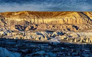Goreme Tarihi Parkının Havadan Görünümü, Kapadokya, Türkiye.