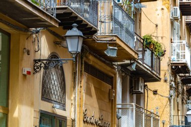 Agrigento 'nun eski kasaba mimarisi, Sicilya, İtalya