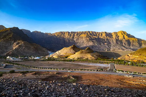 Wadi Dayqah Região Ash Sharqiyyah Omã — Fotografia de Stock