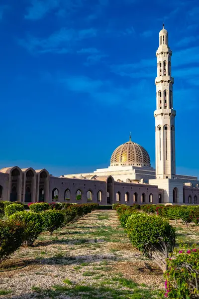 Grande Moschea Del Sultano Qaboos Muscat Oman Immagini Stock Royalty Free