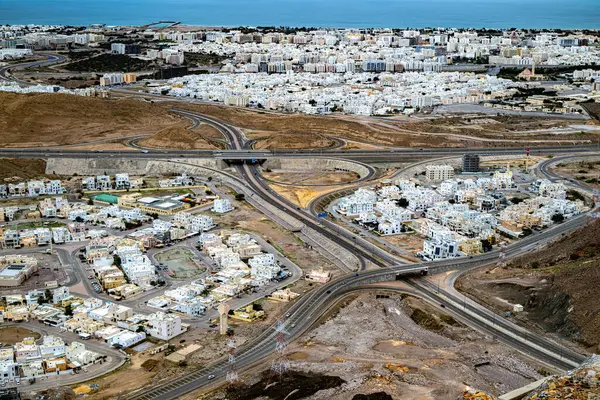 Vue Capitale Mascate Oman — Photo