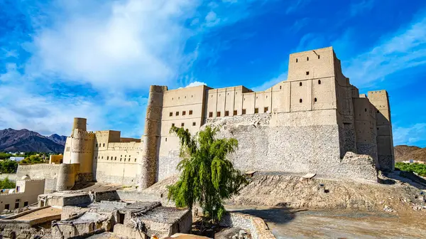 Bahla Fort Gouvernement Dakhiliyah Oman Unesco Weltkulturerbe Stockbild