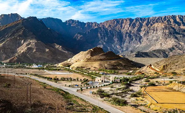 Wadi Dayqah Ash Sharqiyyah Regionen Oman Royaltyfrie stock-billeder