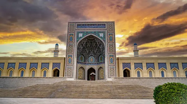stock image Sultan Qaboos Grand Mosque in Sohar, Oman